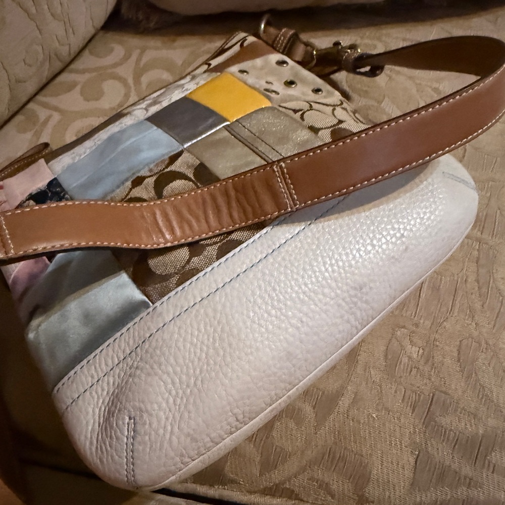 Coach Patchwork Shoulder/Crossbody Bag EUC - image 16